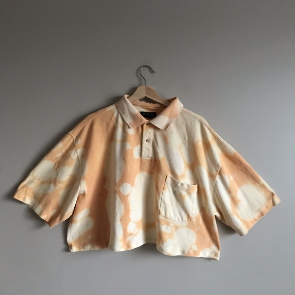 Reworked Tie Dye Shorts and Crop Top Set - Picture 4 of 10